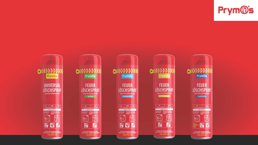 Dank Feuerlöschern in Spraydosen: Mit „Feuerlöschkanonen“ auf  „Brandspatzen“ zu schießen, ist nicht mehr nötig auf PRO-4-PRO