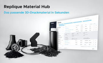 In Sekunden zum optimalen Material für 3D-Druckprojekte